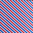 Swim Knit Americana Diagonal Stripes Nylon Spandex
