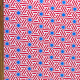 Swim Knit Poly Spandex Americana Stars and Stripes