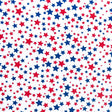 Swim Knit Americana Traditional Stars Poly Spandex