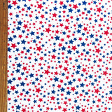 Swim Knit Americana Traditional Stars Poly Spandex