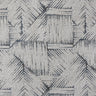 1 Yard Anchorage Polyester Fabric 57 Inch Wide Upholstery and Drapery with Geometric Repeat
