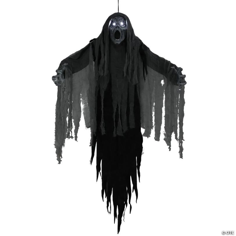 Animated Hanging Howling Ghostly Phantom Halloween Decoration