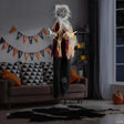 Animated Hanging Werewolf Halloween Decoration - 4'