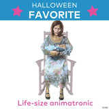 Animated Rocking Undead Mom & Baby Halloween Decoration