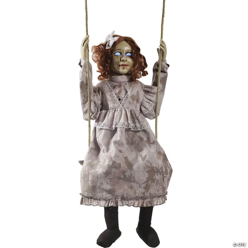 Animated Swinging Decrepit Doll
