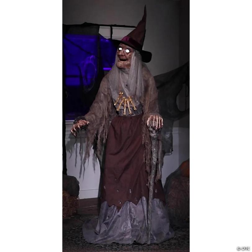 Animated Witch Prop with Servo-Motor