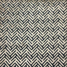Burnout Velvet Upholstery Fabric Starlet Geometric Arrow Pattern