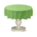 Tablecloth Dull Bridal Satin Fabric - Solid Color, 42" Round (1 Piece)