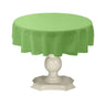 Tablecloth Dull Bridal Satin Fabric - Solid Color, 42" Round (1 Piece)