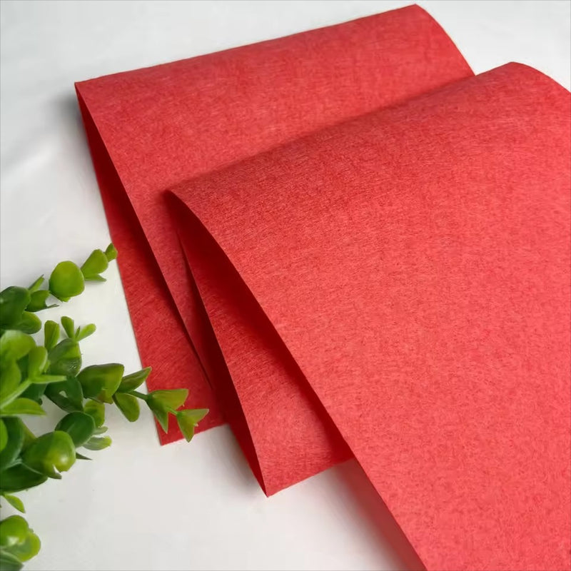 1/2/3meter Stiff Felt Fabric Sheet Craft Felt Sheet Assorted Color Thick Stiff Craft Felt for DIY Craft Sewing Crafting Project