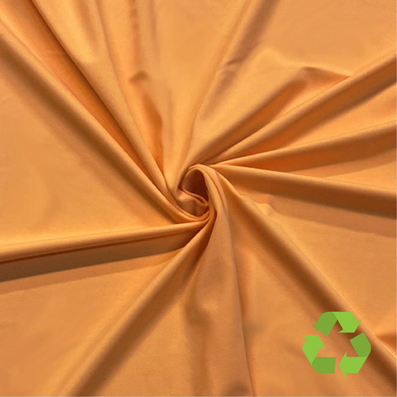 Recycled Nylon Spandex Swimsuit Fabric Apricot Palm