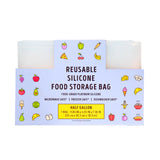 Reusable Silcone Food Storage Bag Half Gallon - 1 Each