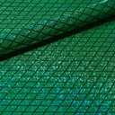 Foiled Spandex Argyle Shattered Glass