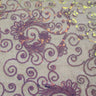 Stretch Velvet Sequin Fabric