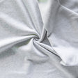 Cotton Poly Sweatshirt Fleece Ash Heather Grey