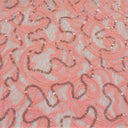 Ashley Stretch Lace Sequin Nylon Spandex Fabric - Embroidered Sequin, 57/58" Width (1 Yard)
