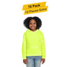 NuBlend Youth Hooded Sweatshirt  10 Pack Cotton