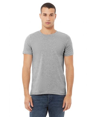 Bella Canvas 3001CVC CVC Fabric - Athletic Heather, Heathered, Short Sleeve, Crew Neck (1 Piece)