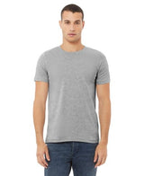 Bella Canvas 3001CVC CVC Fabric - Athletic Heather, Heathered, Short Sleeve, Crew Neck (1 Piece)