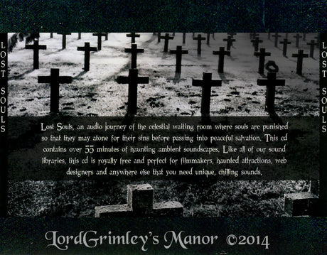 Lost Souls Royalty Free Music CD