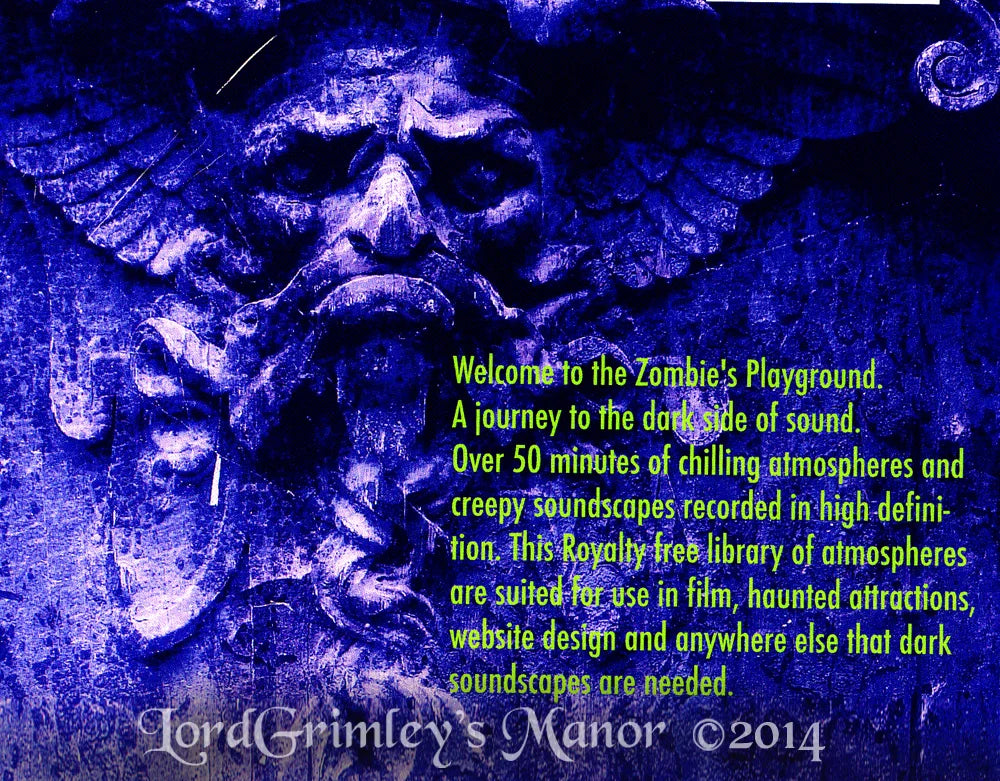 Zombie's Playground Royalty Free Music CD