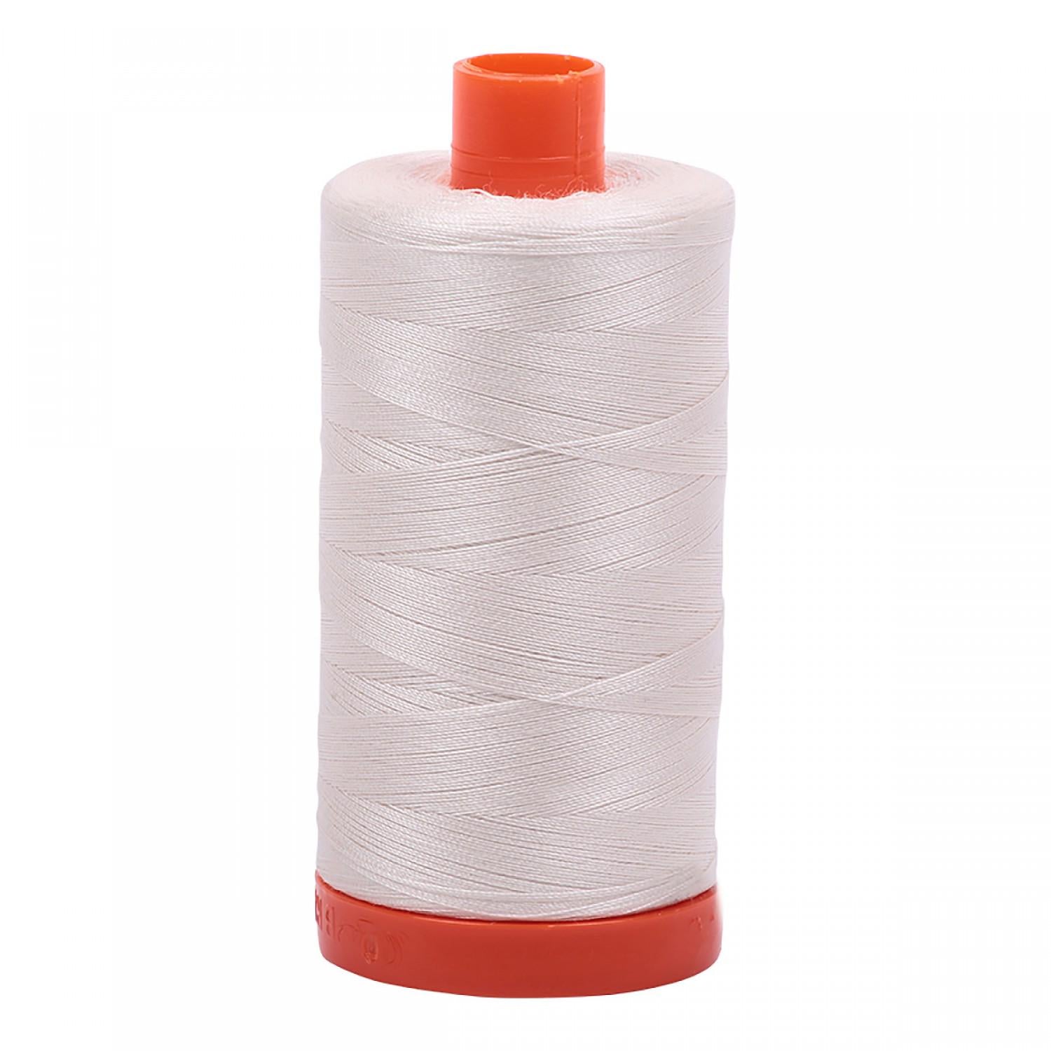 Aurifil Mako Cotton Thread 50wt Muslin 1422yds