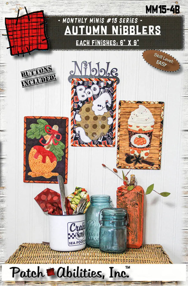 Autumn Nibblers Printed Paper Pattern
