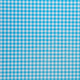 Swim Knit Poly Spandex Gingham Azure Blue