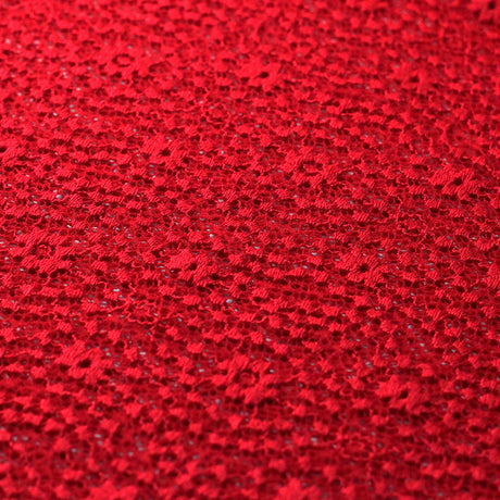 Sassy Stretch Lace Nylon Spandex Fabric - Multiple Colors, Floral Lace, 58/60" Width (1 Yard)