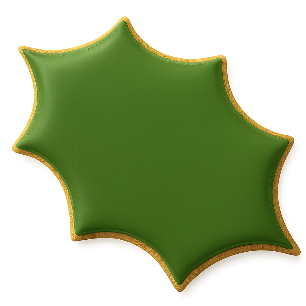 Holly Leaf Cookie Cutter 5.5 in B0530