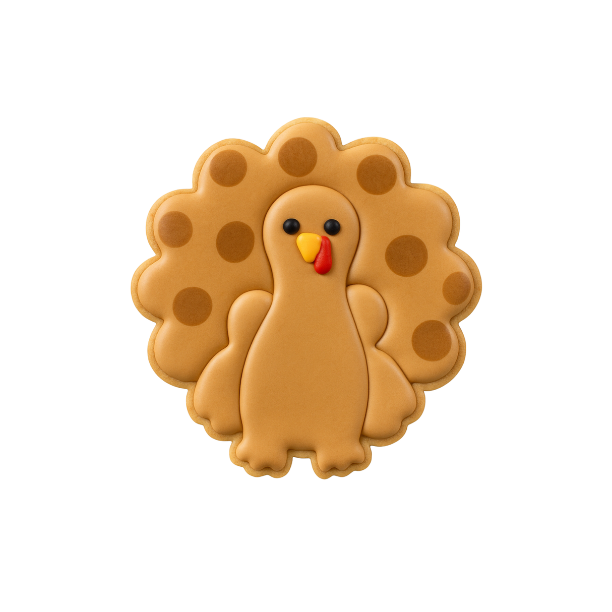Turkey Cookie Cutter 3.5 in B0751