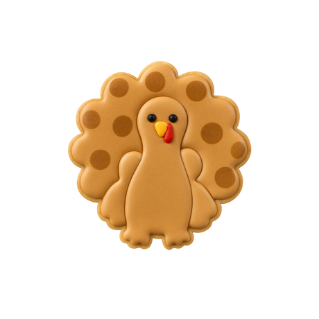 Turkey Cookie Cutter 3.5 in B0751