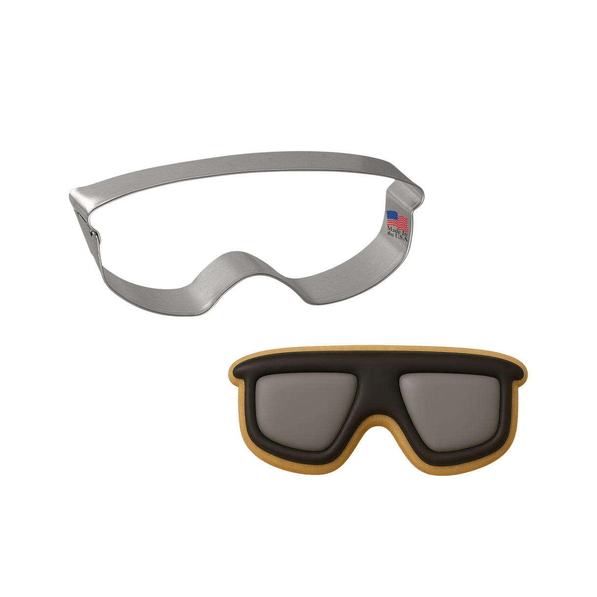 Virtual Reality Glasses Cookie Cutter 4" B1024