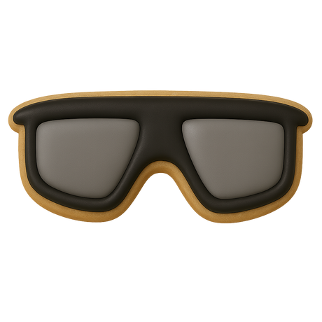 Virtual Reality Glasses Cookie Cutter 4" B1024