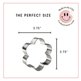 Scallop Flower Cookie Cutter 3.75 in B1103