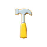 Hammer Cookie Cutter 4.75 in B1114