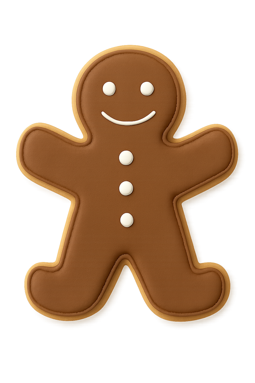 Extra Large Gingerbread Man with Brace Cookie Cutter 8.5 in B1120