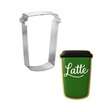 Soda Fountain Coffee Cup Cookie Cutter 4 in B1134
