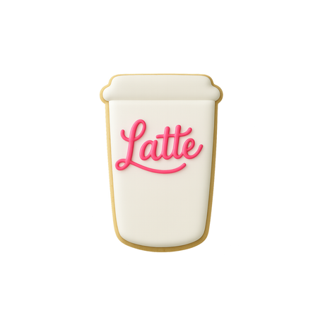 Soda Fountain Coffee Cup Cookie Cutter 4 in B1134