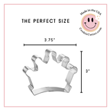 Crown Cookie Cutter 3.75 in B1144