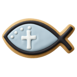 Jesus Fish Cookie Cutter 4.75 in B1151