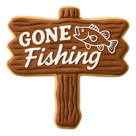 Wooden Sign Cookie Cutter 4.25 in B1168