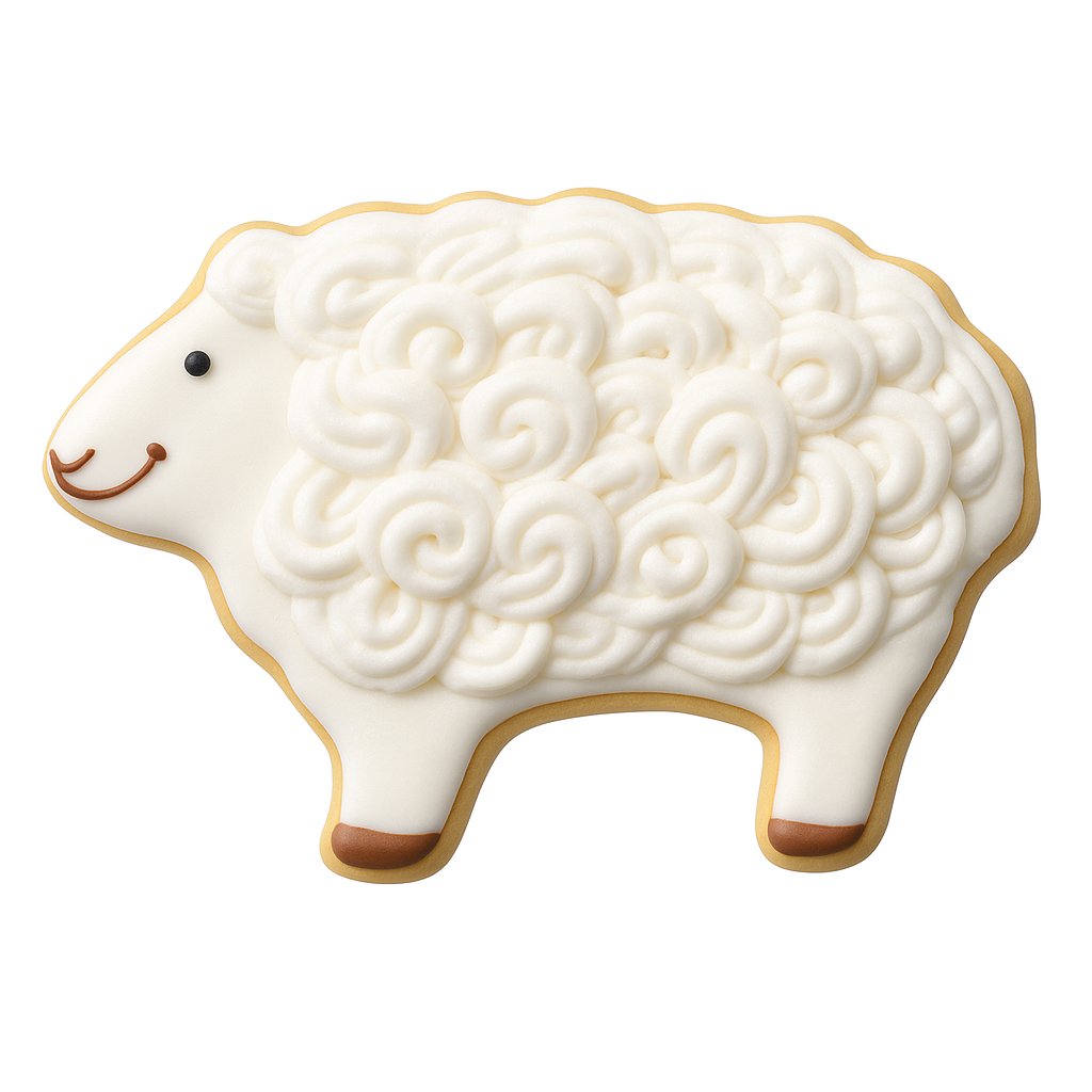 Sheep Cookie Cutter 3 In. B1171