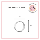 Round Cookie Cutter 2 in B1192
