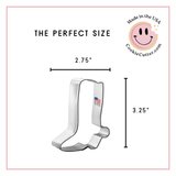 Cowboy Boot Cookie Cutter 3.25 in B1210