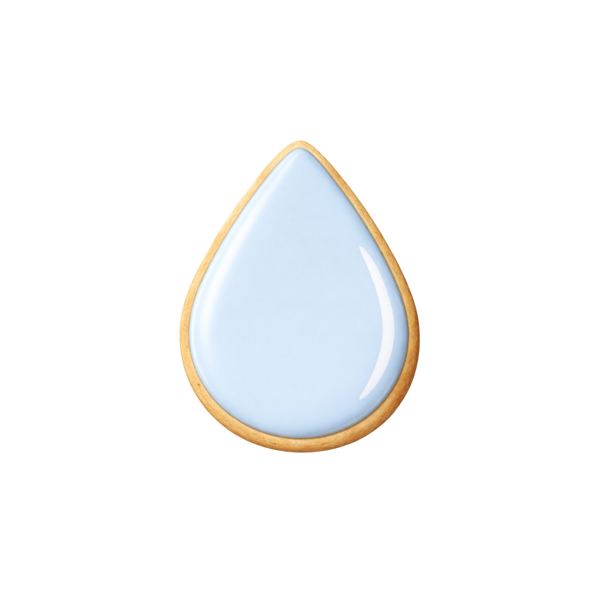 Teardrop Cookie Cutter 3 7/8 in B1244