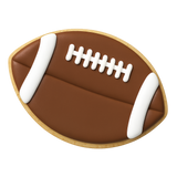 Football Cookie Cutter 4" B1258
