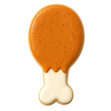 Turkey Leg Cookie Cutter 3.75 in B1264