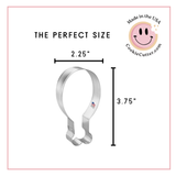 Turkey Leg Cookie Cutter 3.75 in B1264