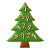 Christmas Tree Cookie Cutter 4 in B1266